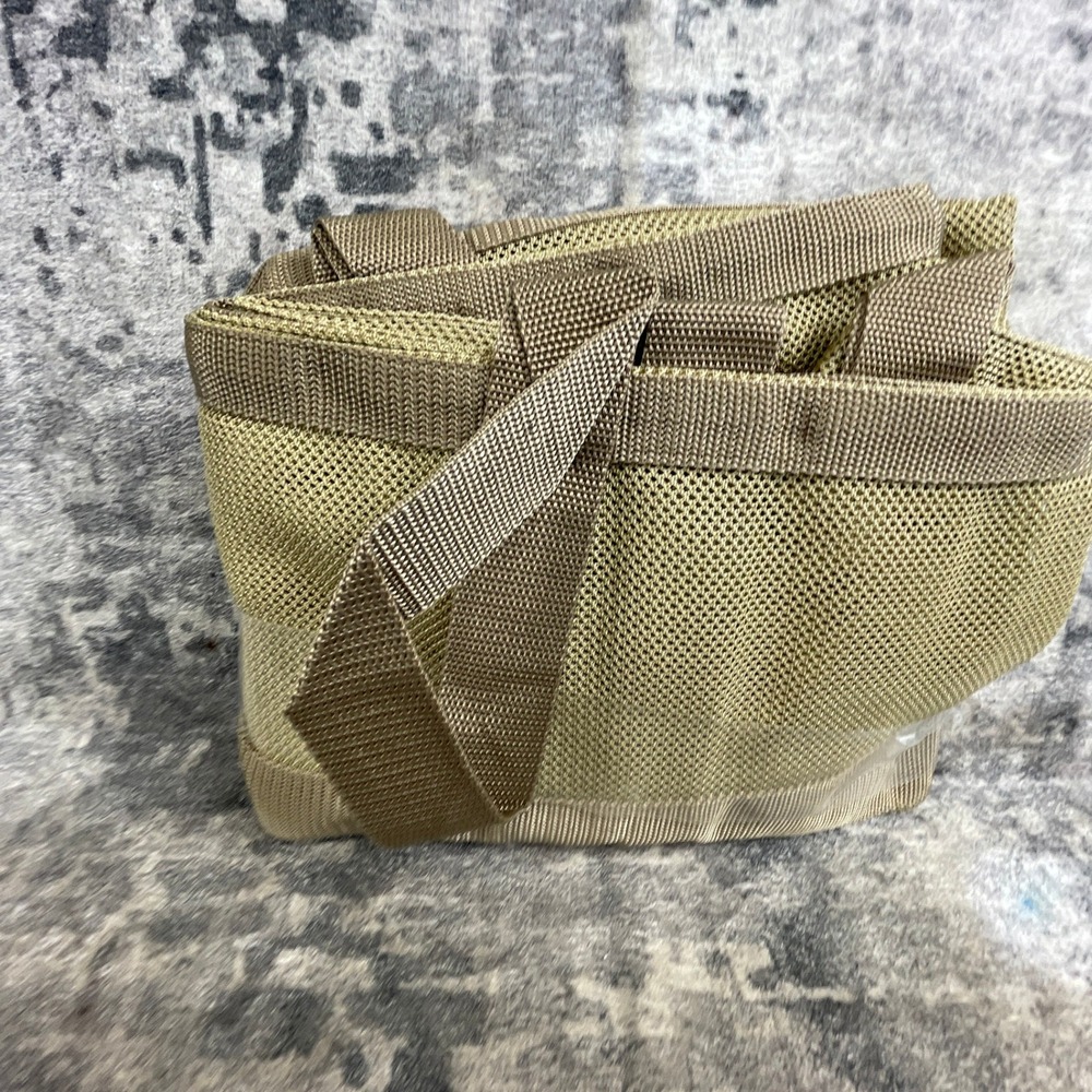 Tactical Medical Solutions Poleless Litter POLIT Khaki Nylon Mesh Stretcher NWOT
